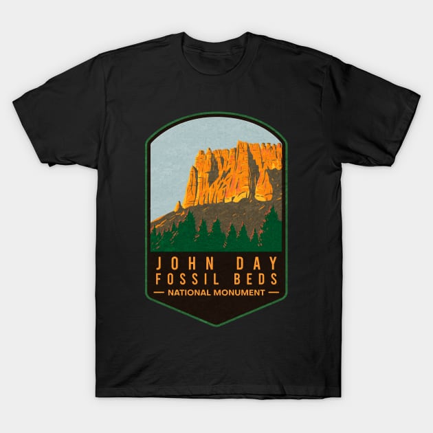 John Day Fossil Beds National Monument T-Shirt by JordanHolmes